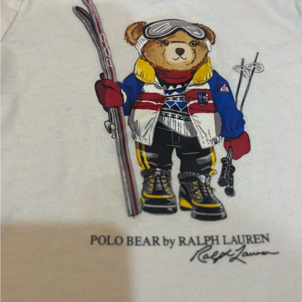 Polo Ralph Lauren Polo Bear Long Sleeve Tee Toddler 3T